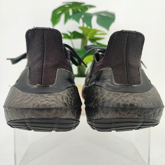 Adidas Kids Ultraboost 21 Black Mesh Sneakers Size 4.5 - Picture 3 of 8